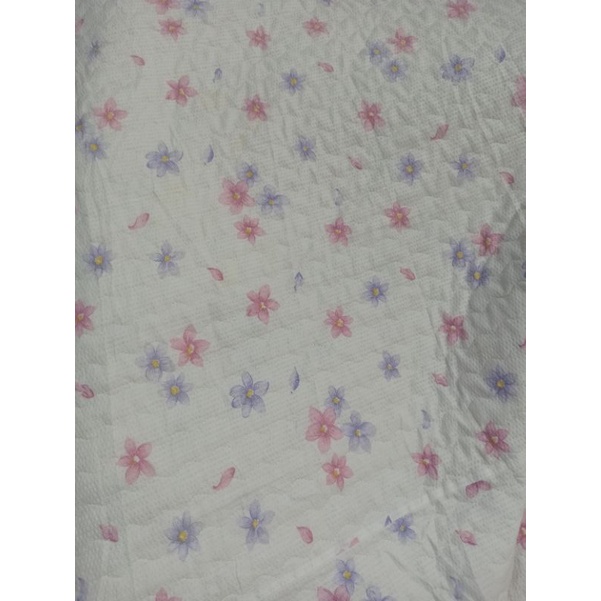 selimut quilting ambal tilam motif shabby