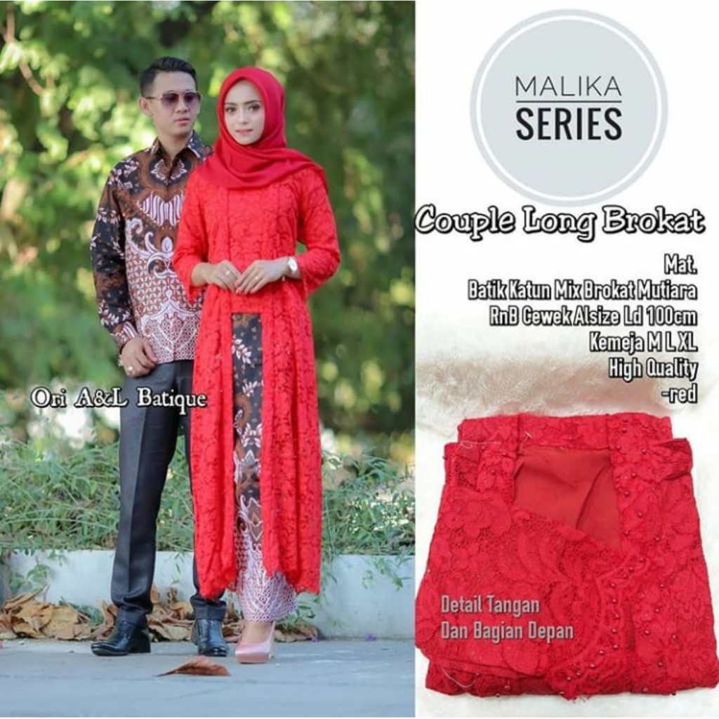 COUPLE SET BROKAT MALIKA KEBAYA COUPLE KUTUBARU KEBAYA COUPLE MODERN