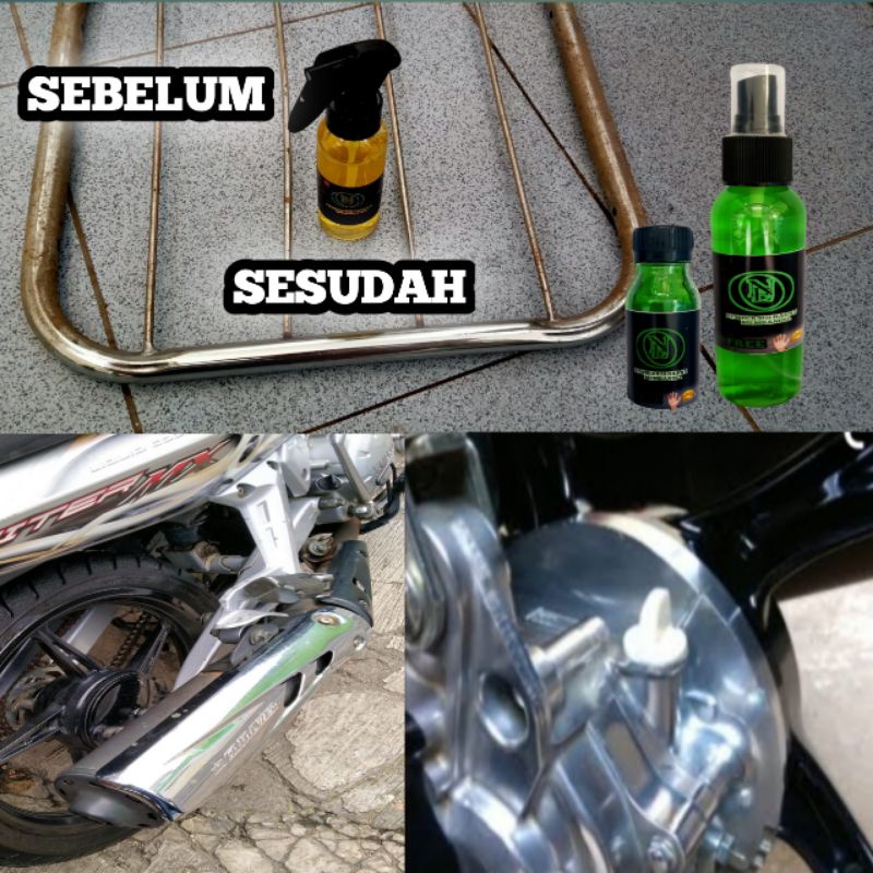 PEMBERSIH KARAT KERAK BLOK MESIN MOTOR 50 ML