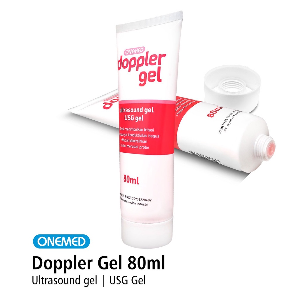 Doppler Gel Ultrasound USG Gel Onemed 80Ml OJ