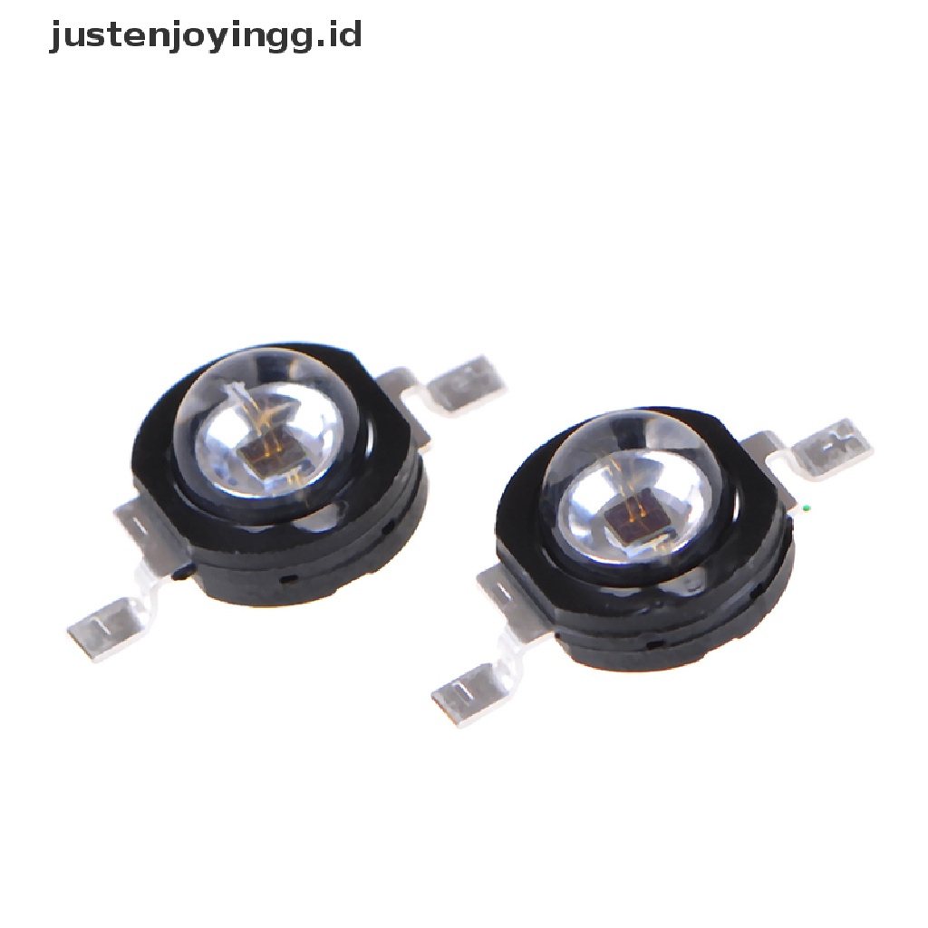 // justenjoyingg.id // 3Watt 3W high power led 850nm Infrared LED IR for night vision cctv DIY ~