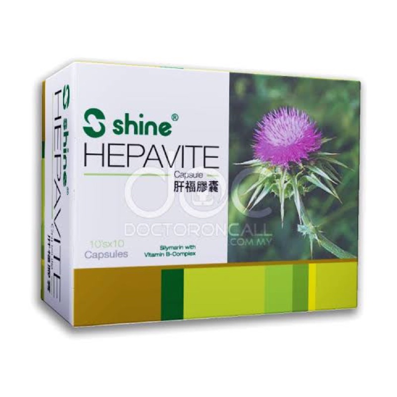 Shine hepavite capsules 100’s