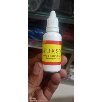 B-PLEK SOL solusi vitamin b komplek untuk burung berkicau