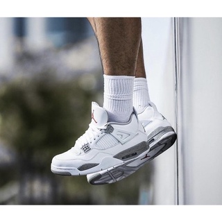 jordan retro 4 white tech