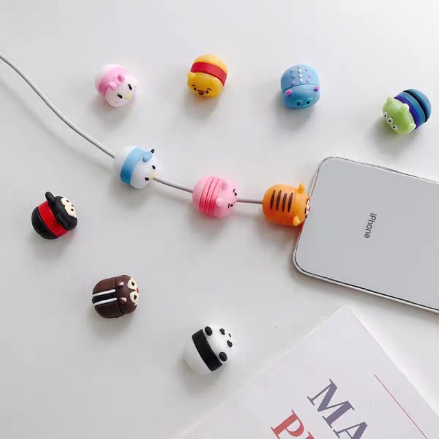 Pelindung Ujung Kabel Tsum Tsum Kabel Bite versi baru