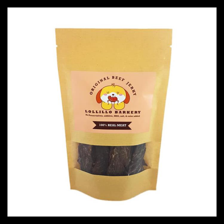 

Lollillo Barkery - Original Dehydrated Beef Jerky 70Gr Terbaik