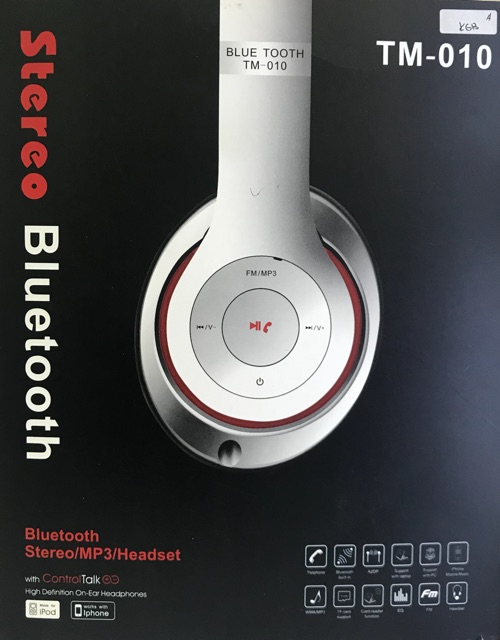 Headset Bluetooth l Handsfree Bluetooth TM - 010