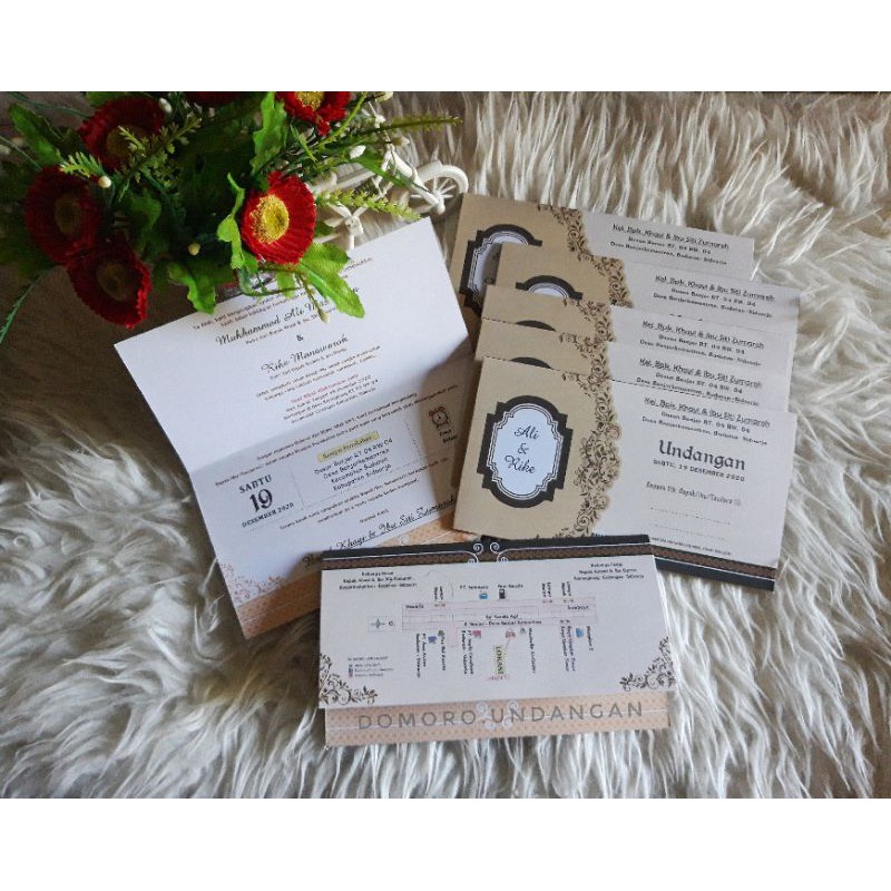 Blangko undangan pernikahan Jatayu 53 Super Murah