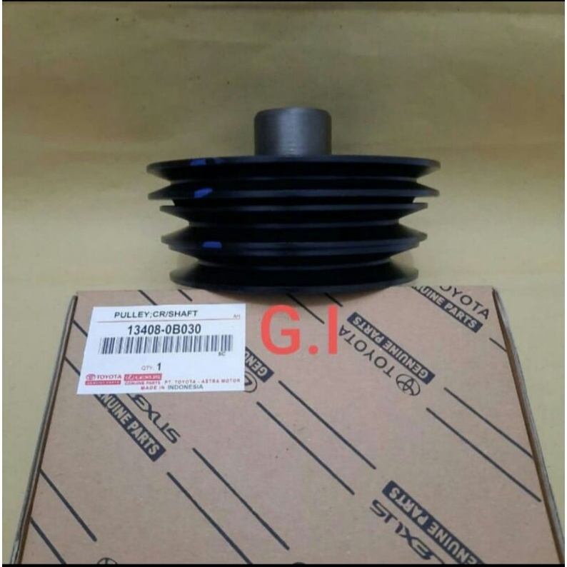 Pully Kruk As Pully Ker As Damper Pulley Crankshaft Toyota Kijang 5k 7k Kapsul Efi 1800cc 3 Jalur