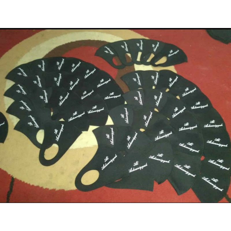 masker sablon scuba