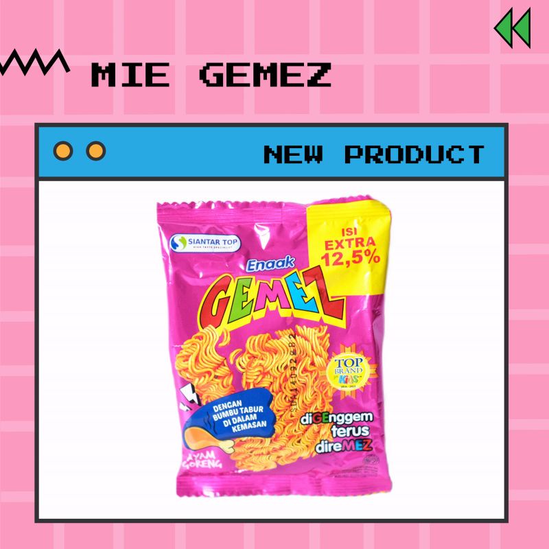 

( MIE GEMEZ ) - SNACK JADUL - HAMPERS JADUL