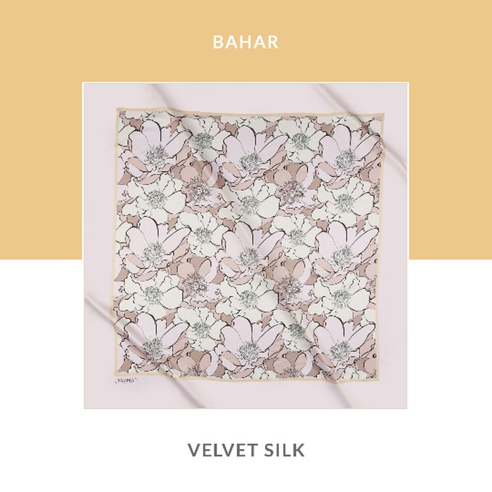 Hijab Turki Velvet Silk BAHAR YZ13-243