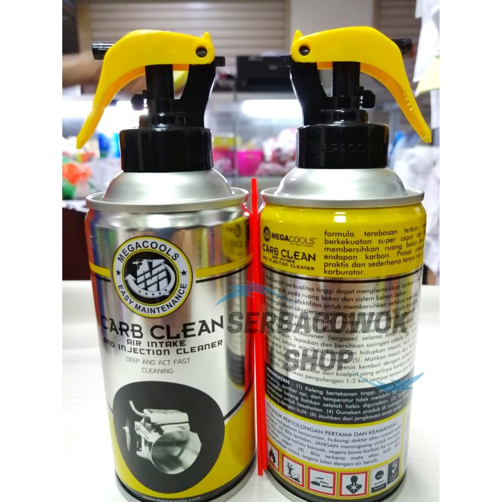 Megacool Minyak Pelumas Pembersih Karburator Carbu Cleaner 300 ML Injection cleaner Termurah