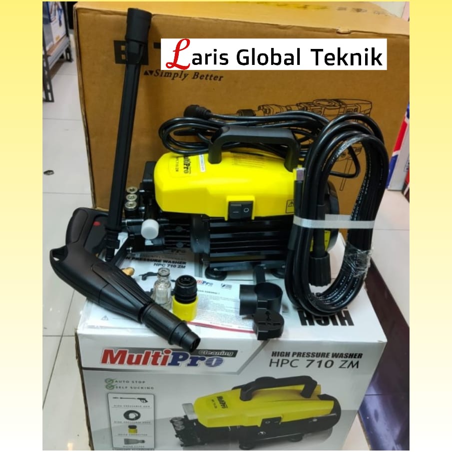 Cuci Mobil HPC710ZM Multipro HPC 710 ZM High Pressure Jet Cleaner
