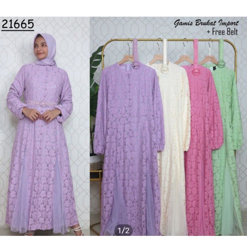 Gamis brukat vns