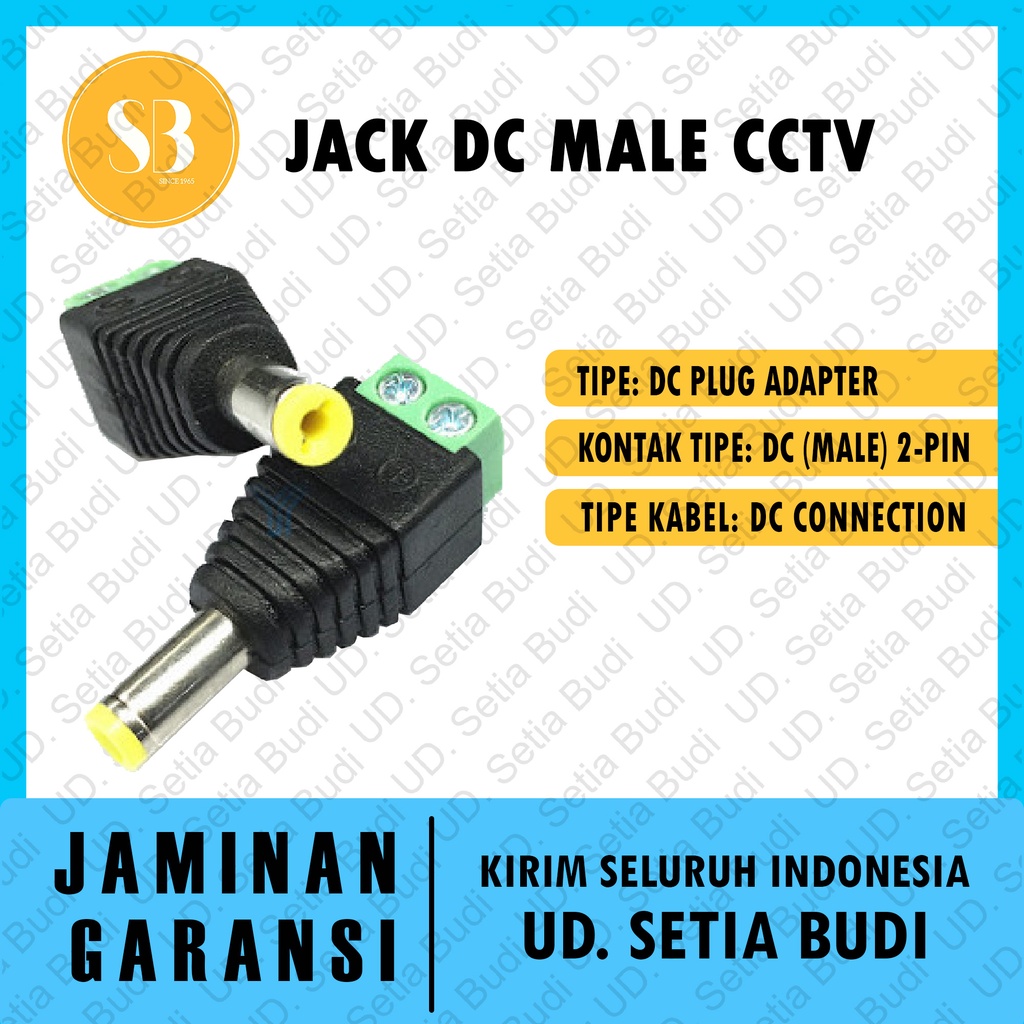 Jack DC Male CCTV