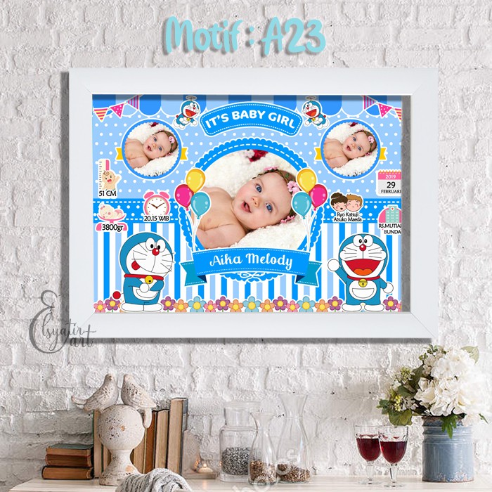 CETAK BIODATA ANAK MURAH 10R.BIODATA BABY.CETAK FOTO BIODATA ANAK.BIODATA BABY  BIODATA BINGKAI KACA