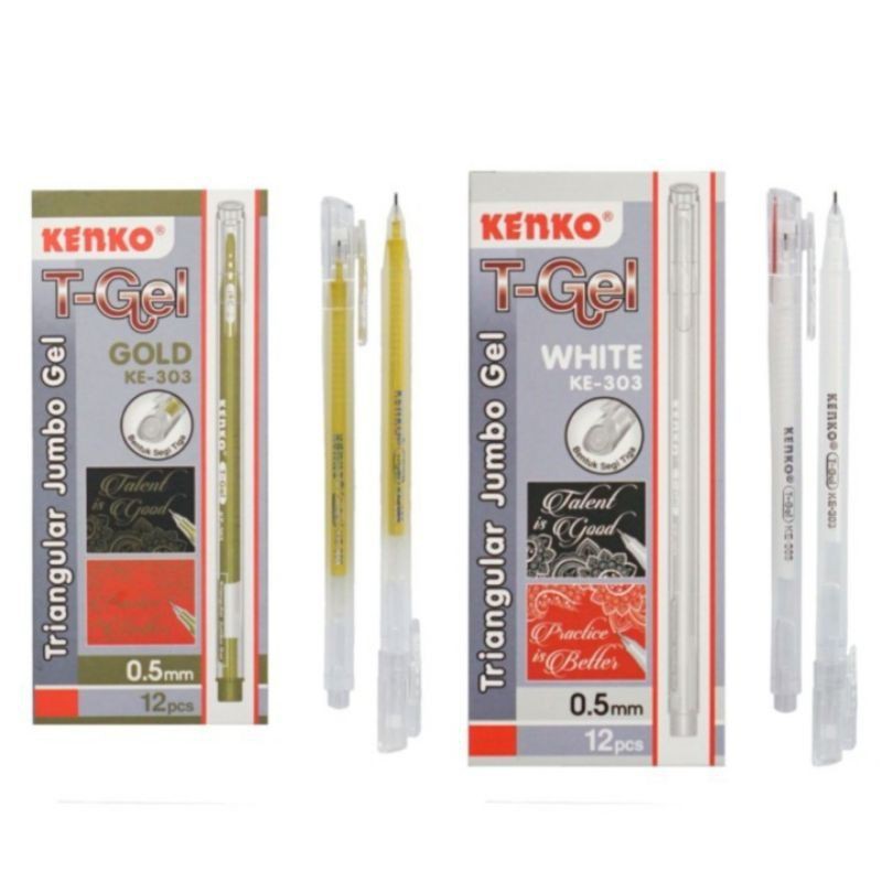 

PULPEN KENKO TINTA EMAS DAN PUTIH