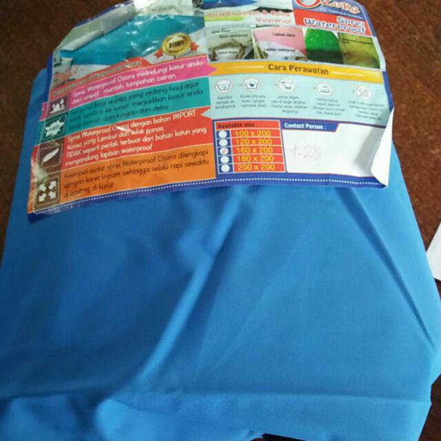 Sprei Waterproof Anti Ompol 160*200 (garansi Uang Kembali 100%)