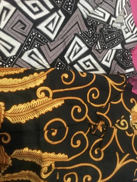 Asifa Batik Hrb026 Kenongo Kemeja Tosca Pendek Pekalongan Padi M L Xl Sogan Tulis Halus Kemeja Batik