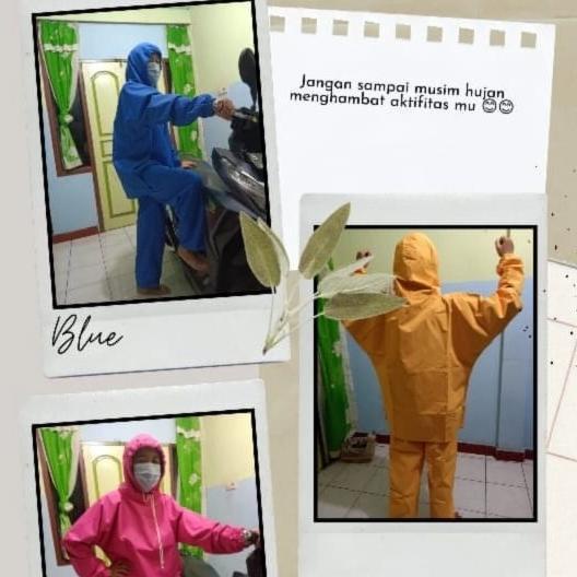 Promo Jas Hujan Stelan Apd Hazmat Merk Azco