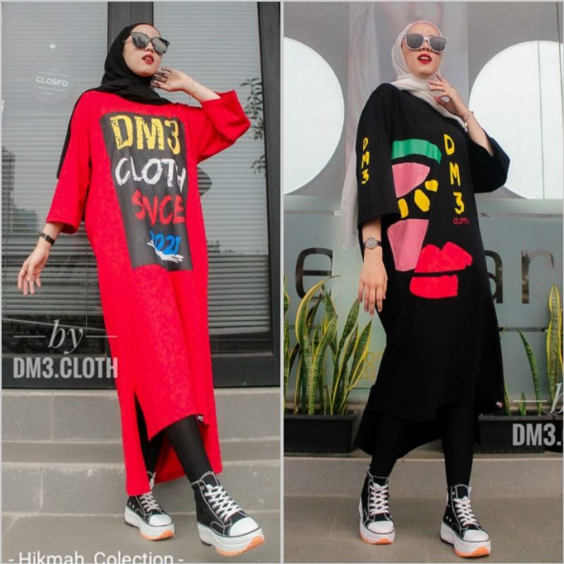 HC / LONG TUNIK DM3 ORIGINAL/ COD/ LONG TUNIK KAOS/ TUNIK KAOS/ TUNIK DM3/ LONG TUNIK DM3 CLOT/ LONG