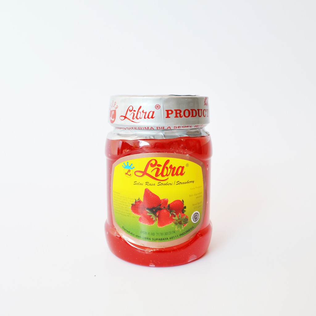 

Selai Stroberi - LIBRA STRAWBERRY JAM - Kecil 220g