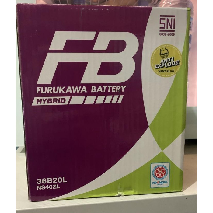 Aki Mobil Fb Furukawa Battery Ns40Zl Hybrid