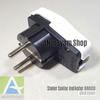 Steker Saklar Indikator BROCO | Shopee Indonesia