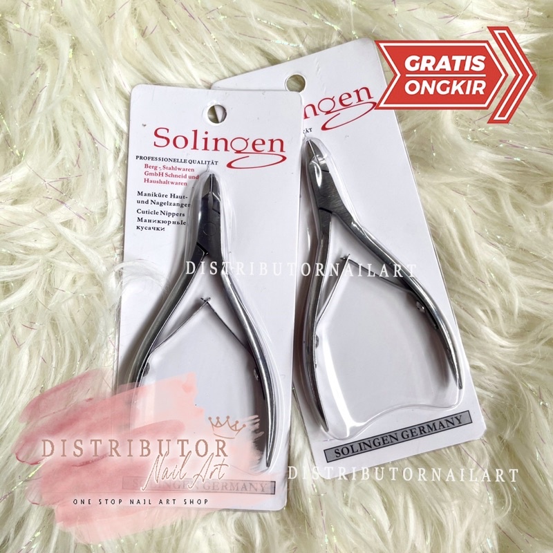 Cuticle Nipper Soligen / Tang Kutikula Kuku Soligen / Nail Nipper / Gunting Kutikula Nail Tools