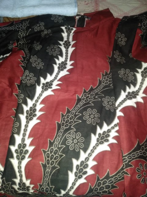 Atasan Batik Tunik Seragam Batik Solo Batik Pekalongan Baju Batik Wanita Td 536