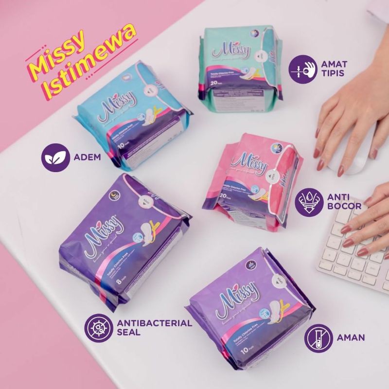 MISSY PEMBALUT ALL VARIAN /MISSY PANTYLINER