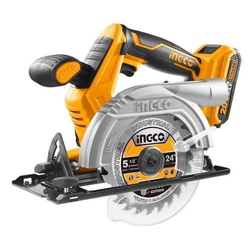 INGCO Mesin Circular Saw Mini Baterai Cordless 20 Volt Tipe CSLI1401