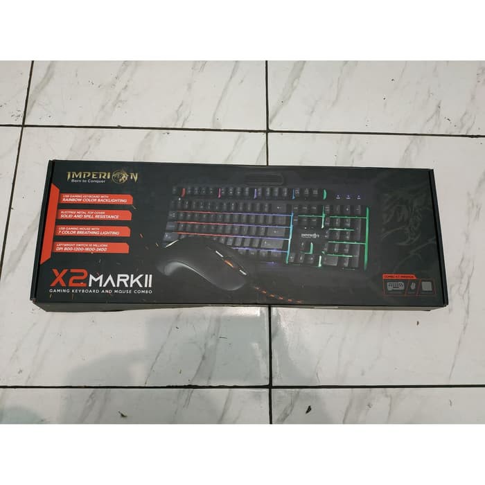 Keyboard Mouse Gaming Imperion X2 Mark ll Bundle