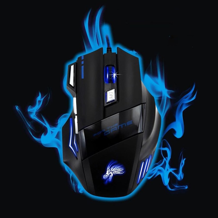 Keys LED Mouse keren Gaming Mouse 5500 DPI - 315