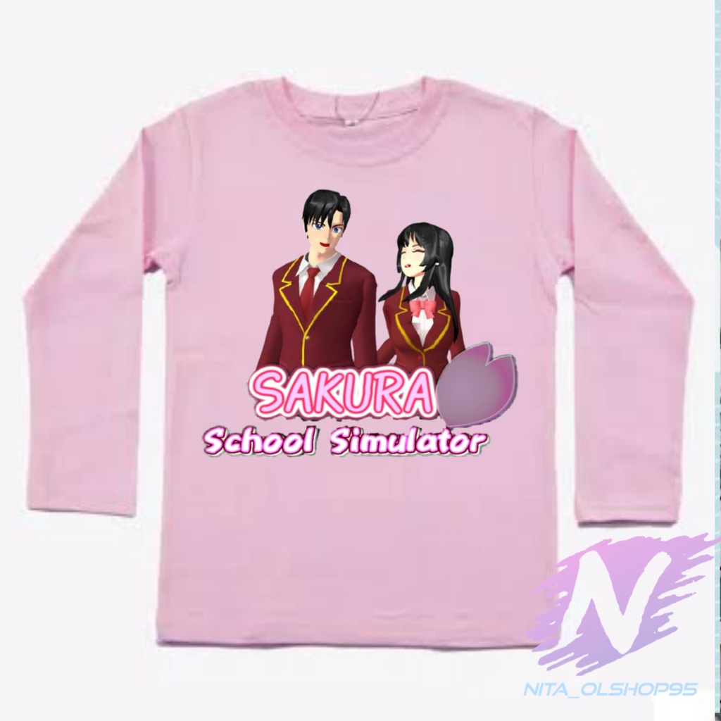 sakura school simulator kaos anak sakura school simulator baju kaos anak sakura tarbaru