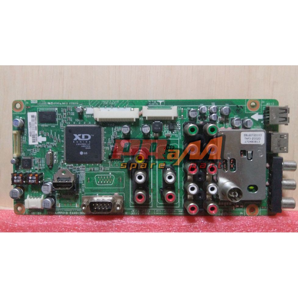 Mainboard tv LG 42PJ350R - Elektronik tv 42PJ350 - Mainboard tv led 42PJ350R - ORIGINAL