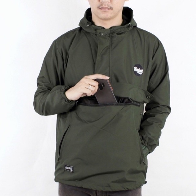 JAKET CAGOOULE BIG SIZE XXL - XXXL IJO ARMY