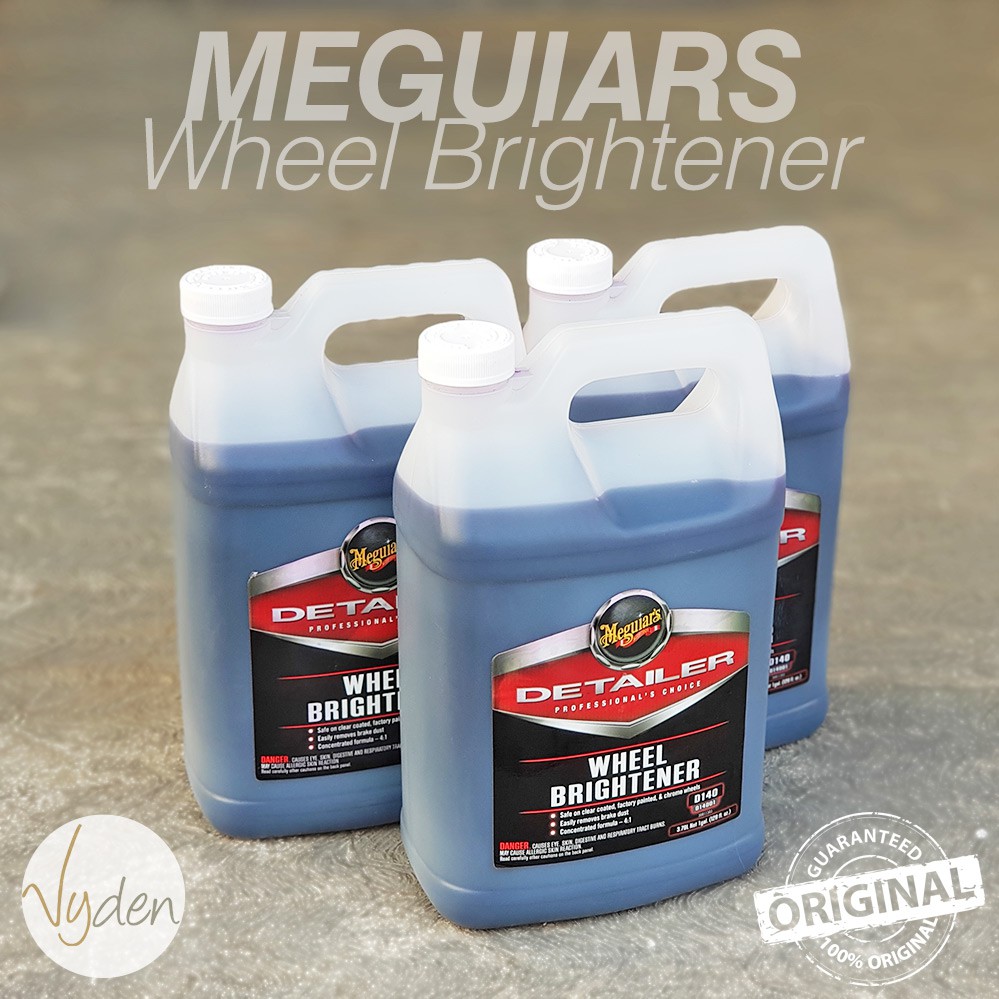 MEGUIARS D140 Wheel Brightener 100ml Spray Bottle Pembersih Pelek Mobil Motor MURAH