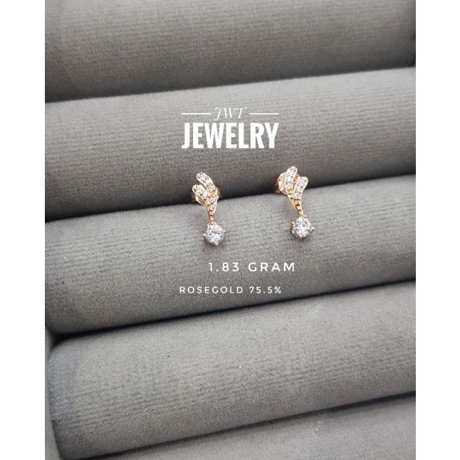 GIWANG TUSUK HALA GOLD SURAI COLLECTION GANTUNG SOLITAIRE MODEL BERLIAN