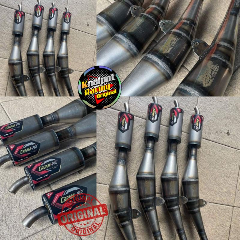 Knalpot Creampie FIZ R Std Galvanish Original Creampie Yogyakarta