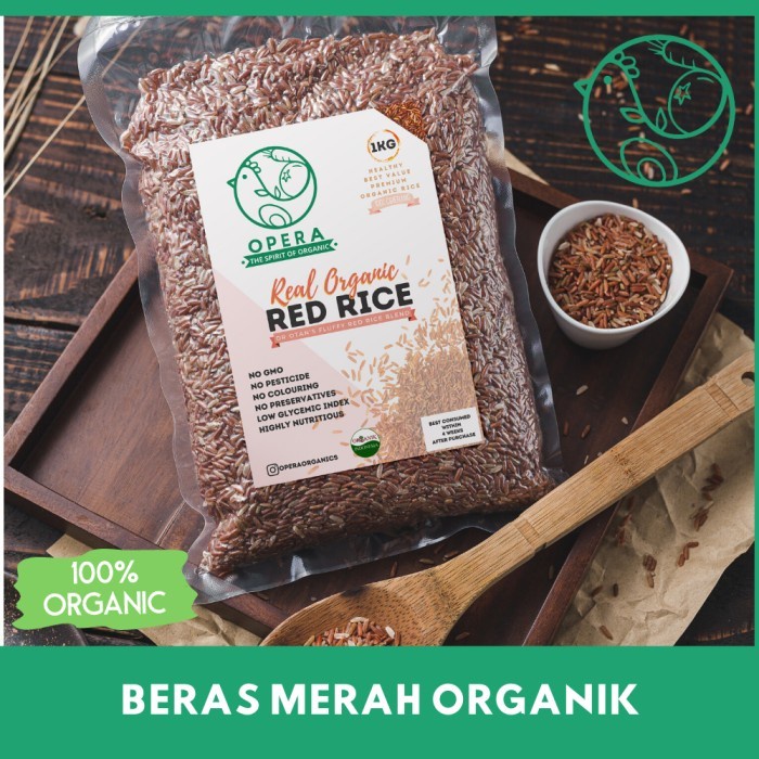 

fs2011bb Beras Merah Organik 2 Kg Opera Organic Red Rice Sehat Diabetes - 2 Kg Sv012Ss
