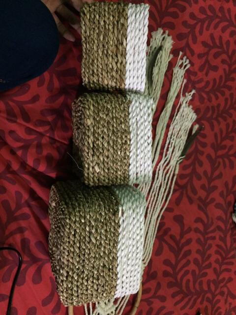 Keranjang Anyaman Kotak Mini