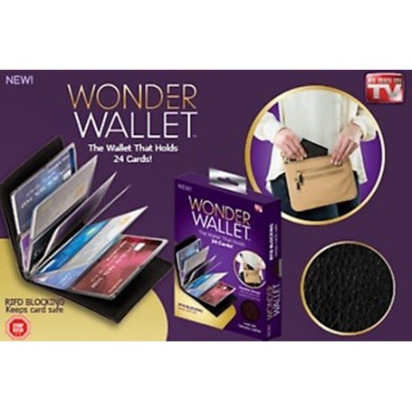 Dompet Kartu Kredit ATM Membership Dll - Wonder Wallet 24 Kartu - Dompet Kartu Universal muat banyak