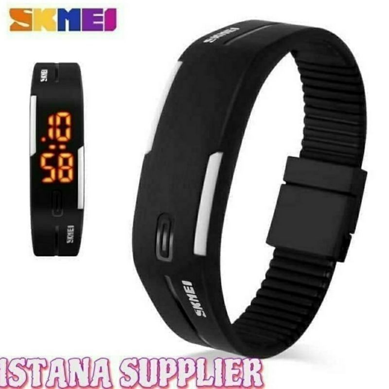 Jam Tangan Digital Gelang Pria Wanita SKMEI Original Unik Anti Air Murah Keren