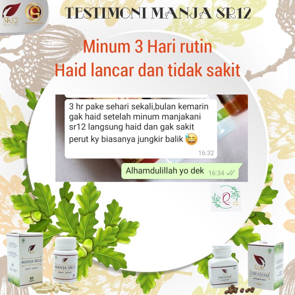 MANJAKANI / PERAPAT / ATASI KEPUTIHAN / MELANCARKAN HAID / PROMIL / WASIR / MANJAKANI ORIGINAL / BERKUALITAS / BPOM / saudagarsr12