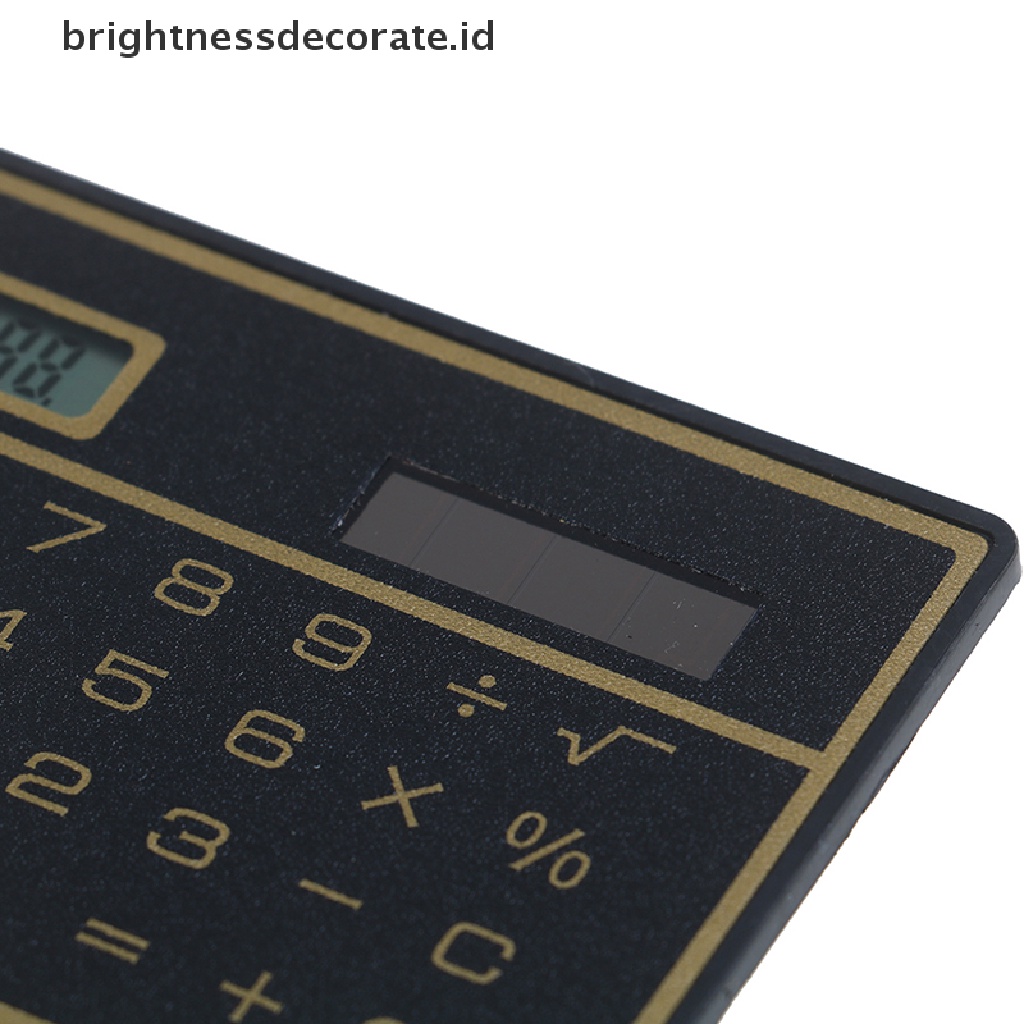 [birth] Mini Calculator Credit Card Size Stealth School Cheating Pocket Size 8 Digit [ID]