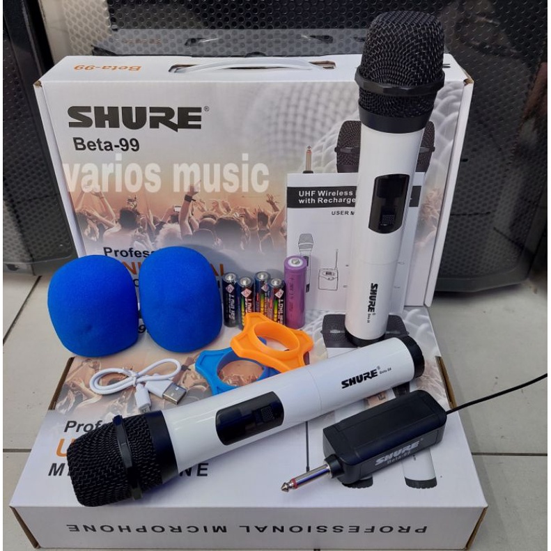 MIC WIRELESS SHURE BETA99 ORIGINAL MIC SHURE BETA 99