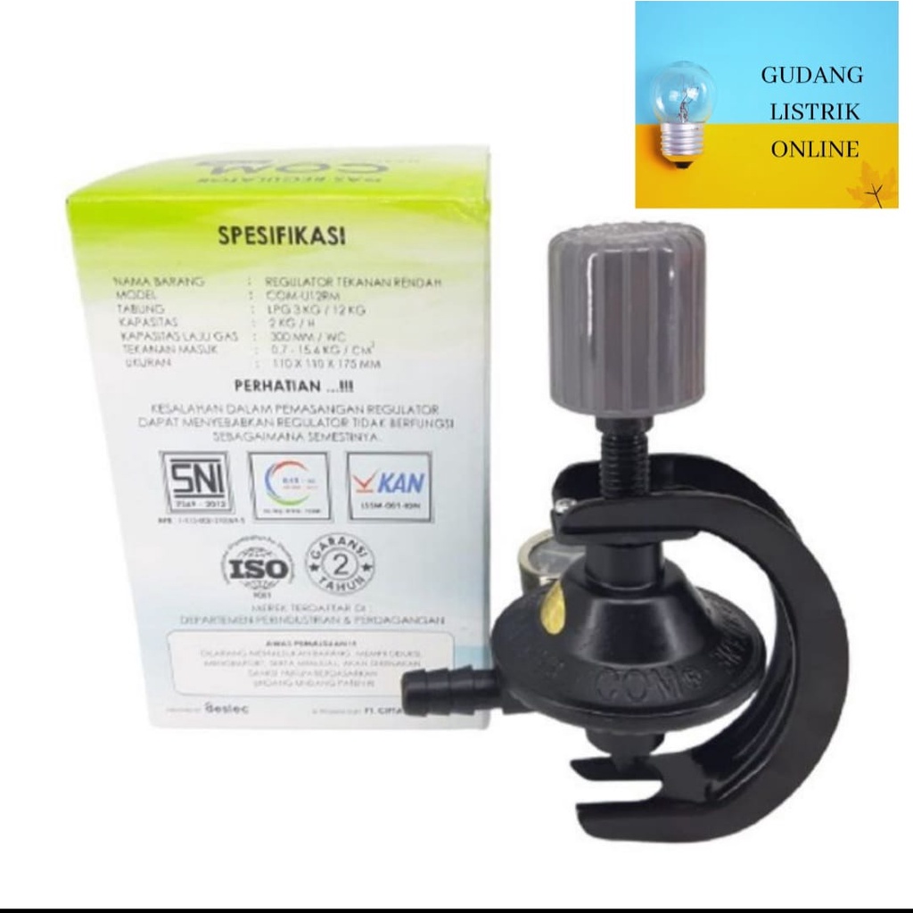 Regulator Destec Plus Pengunci New Model , Meter Dan Non Meter