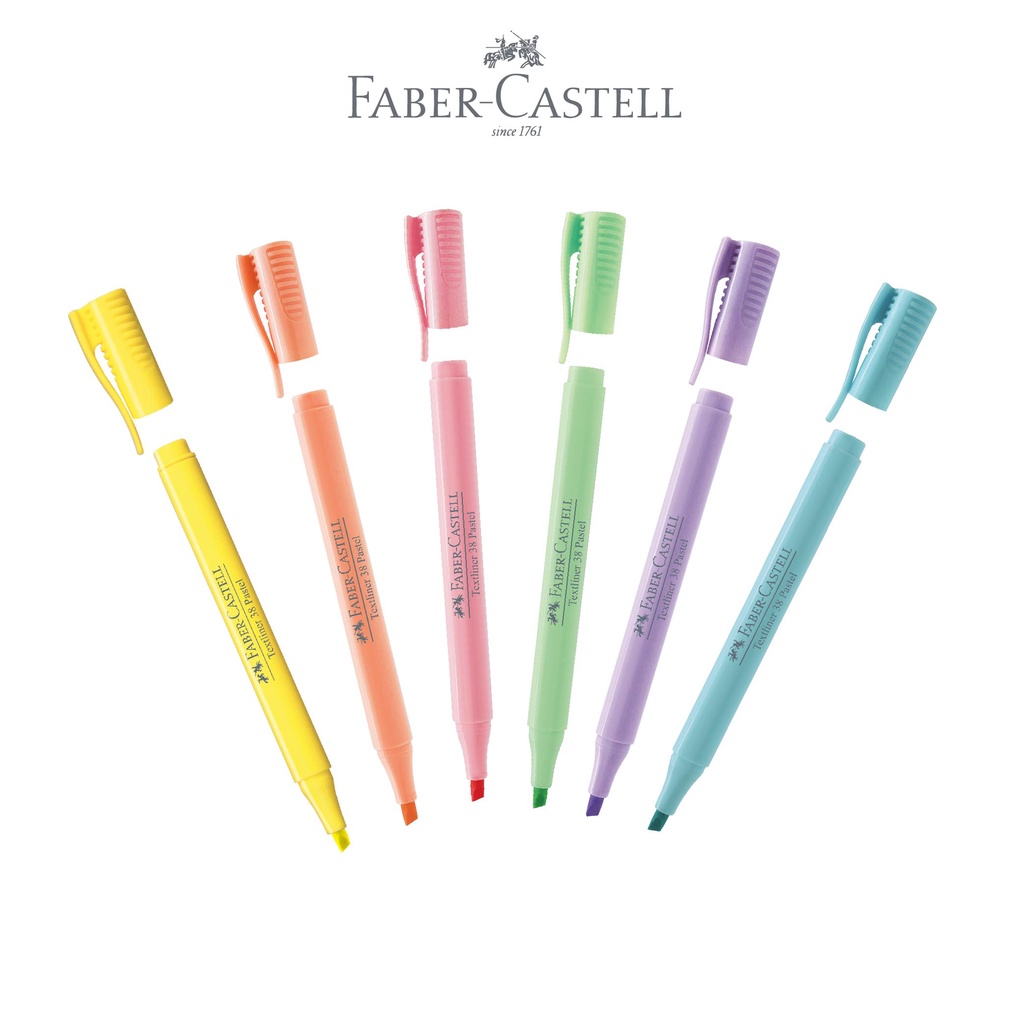 Faber-Castell Textliner Highlighter Pastel Series 38